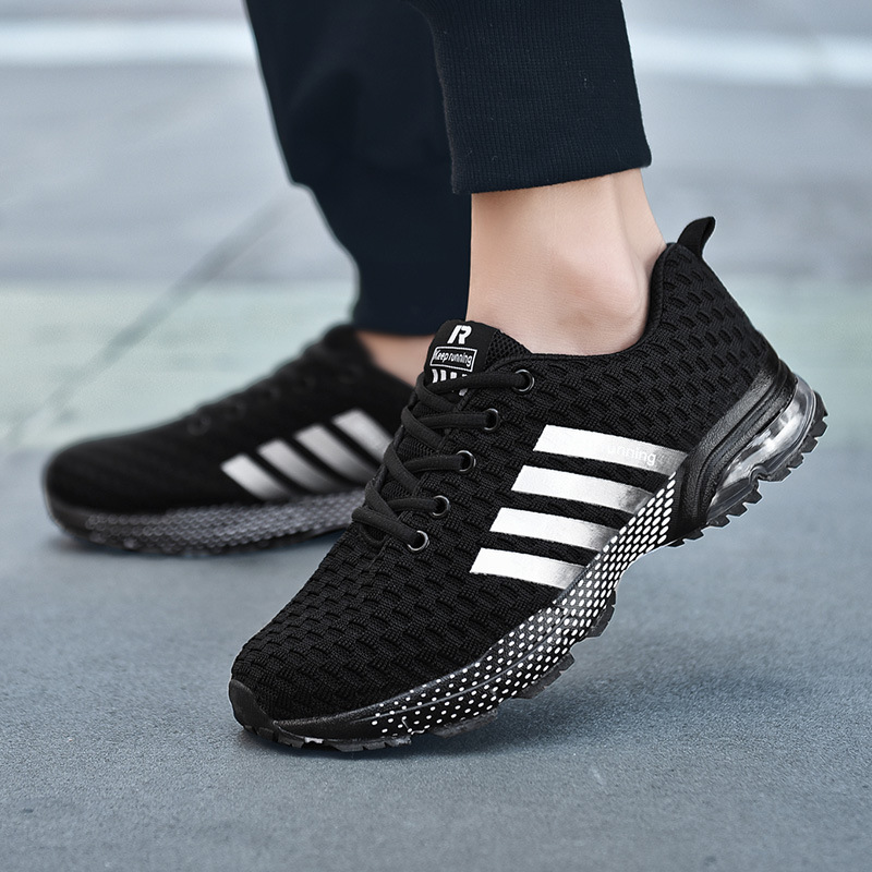 Best selling couple sports shoes breathable mesh outdoor men and women running shoes sports shoes fitness jogging shoes men - Image 10