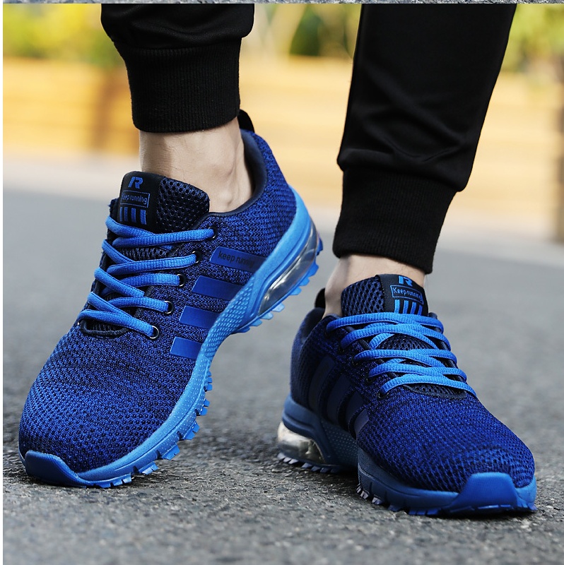 Best selling couple sports shoes breathable mesh outdoor men and women running shoes sports shoes fitness jogging shoes men - Image 9