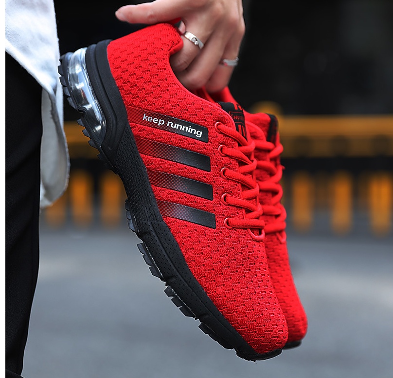 Best selling couple sports shoes breathable mesh outdoor men and women running shoes sports shoes fitness jogging shoes men - Image 7