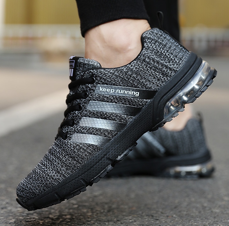 Best selling couple sports shoes breathable mesh outdoor men and women running shoes sports shoes fitness jogging shoes men - Image 3
