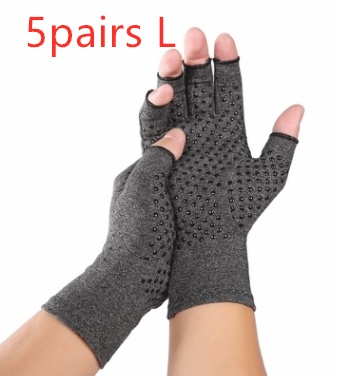 Breathable Health Care Half Finger Gloves - Image 5