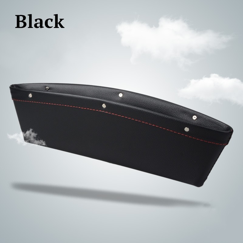 Car Organizer Box Caddy Catcher PU Leather Seat Gap Storage Bag - Image 6