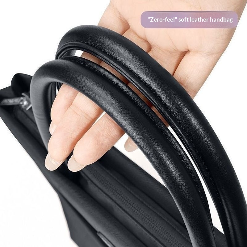 Solid Color Simple Lightweight Women's Laptop Bag - Image 4