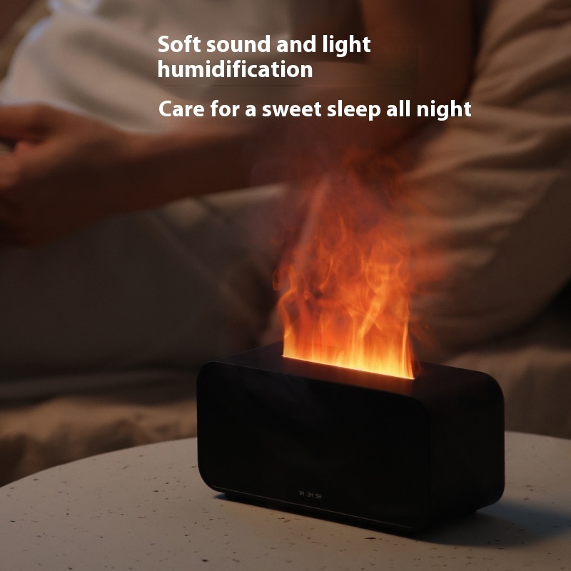 Timing Simulation Aroma Diffuser Usb Household Flame Humidifier Aromatherapy Machine Spray Air Flame Humidifier Diffuser - Image 5