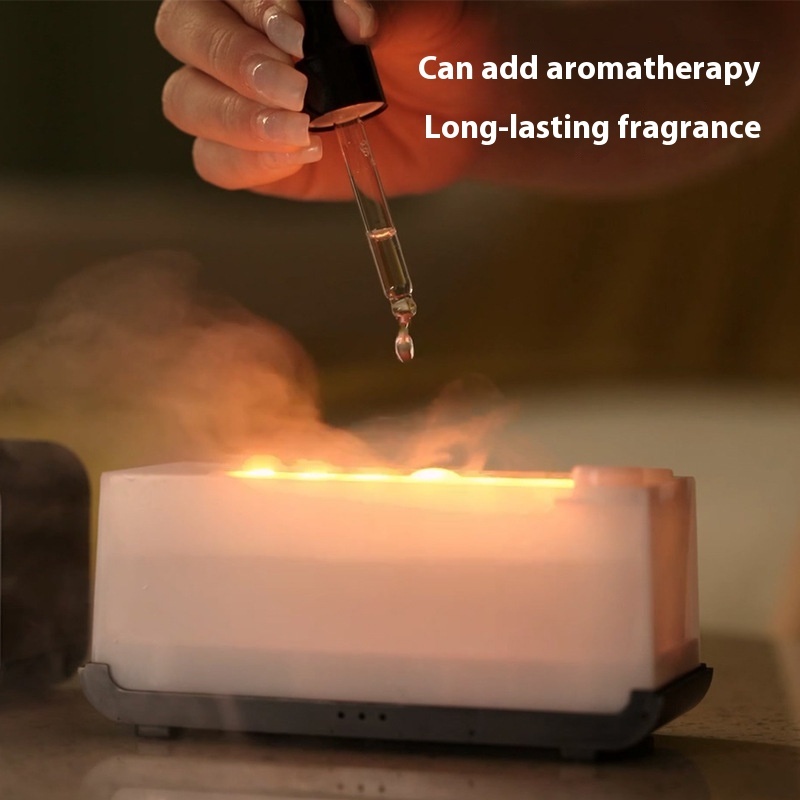 Timing Simulation Aroma Diffuser Usb Household Flame Humidifier Aromatherapy Machine Spray Air Flame Humidifier Diffuser - Image 2