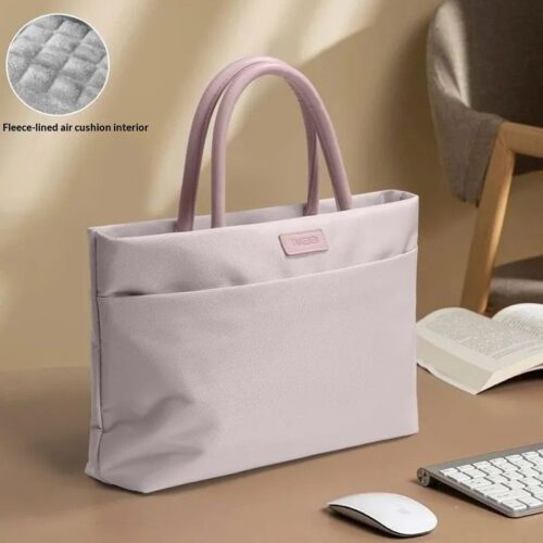 Solid Color Simple Lightweight Women's Laptop Bag